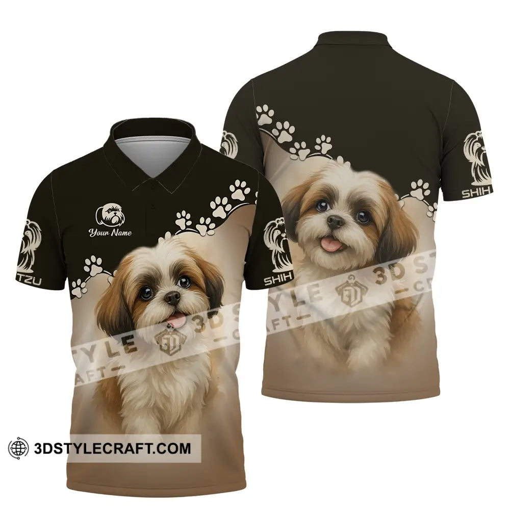 Unisex Shirt - Custom Shih Tzu Shirt Polo Shirt / S T-shirt