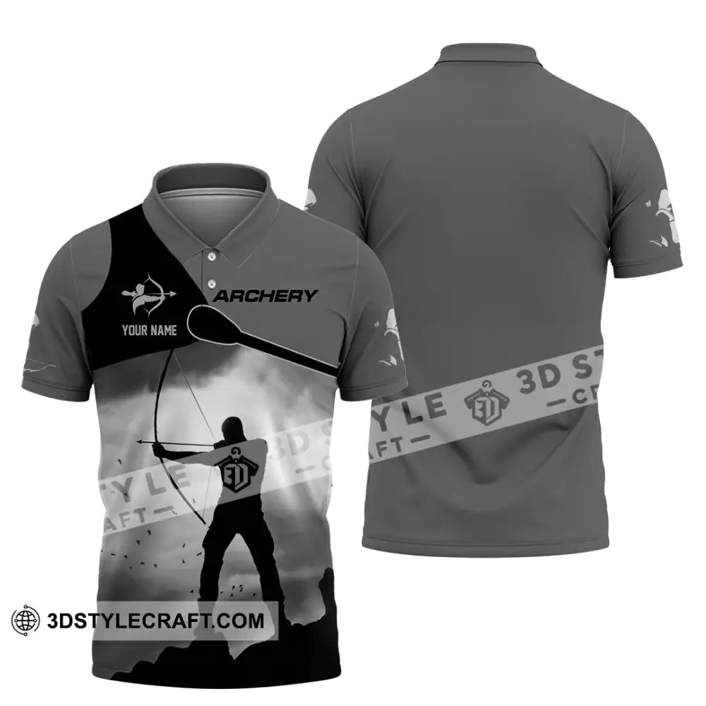 Unisex Shirt - Custom Shooting Archery Player Shirt Polo Shirt / S T-shirt