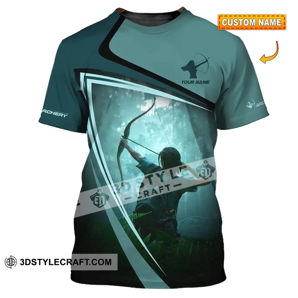 Unisex Shirt - Custom Shooting Archery Player Shirt T-shirt