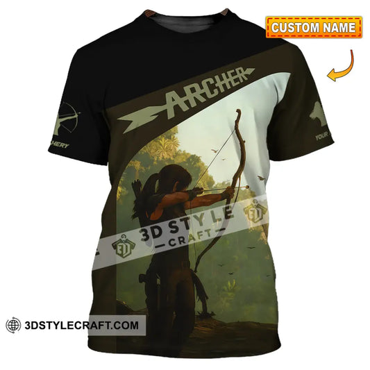 Unisex Shirt - Custom Shooting Archery Player Shirt T-shirt