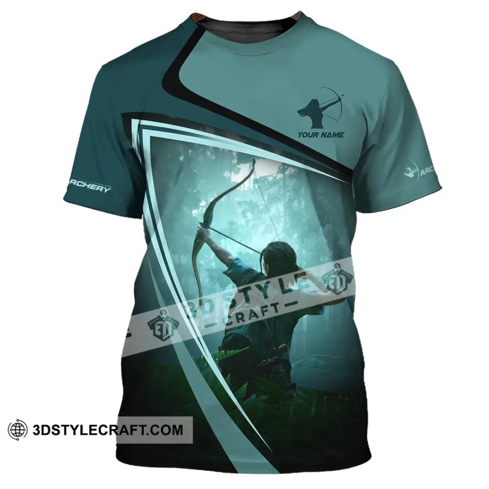 Unisex Shirt - Custom Shooting Archery Player Shirt T-Shirt / S T-shirt