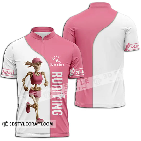 Unisex Shirt - Custom Skeleton Running Shirt style option 2