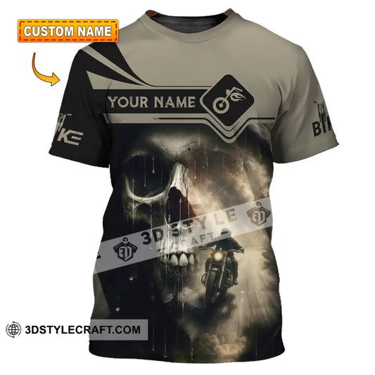 Unisex Shirt - Custom Skull Rider Shirt T-shirt