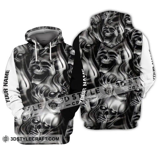 Unisex Shirt - Custom Skullcap Name T-Shirt style option 3