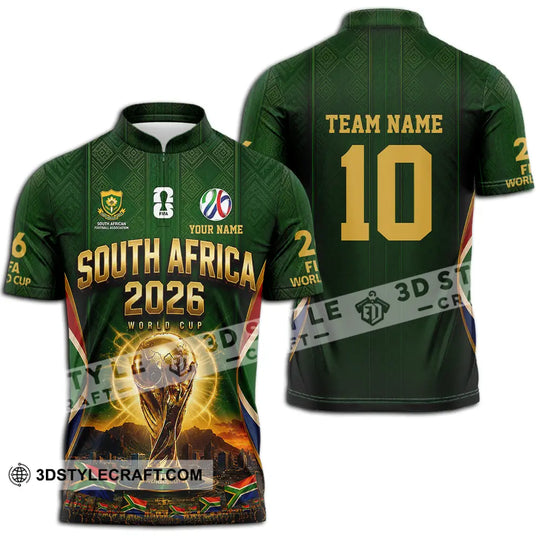 Unisex Shirt - Custom South Africa World Cup 2026 Shirt style option 2