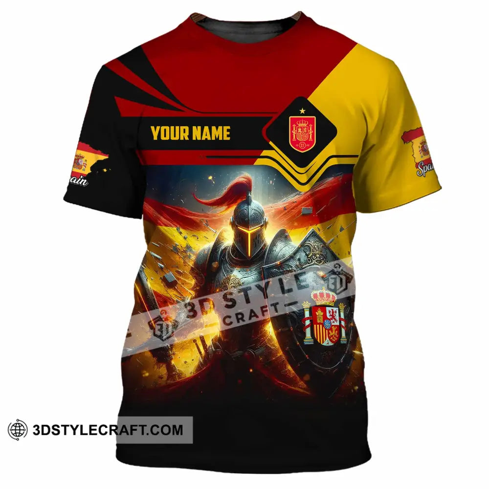 Unisex Shirt - Custom Spain Shirt T-Shirt / S T-shirt