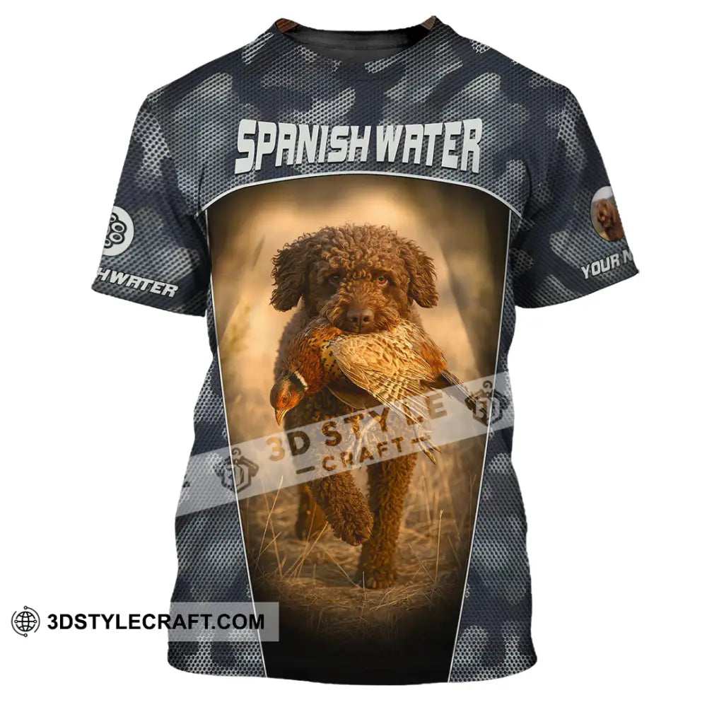 Unisex Shirt - Custom Spanish Water Dog Lover Shirt T-Shirt / S T-shirt