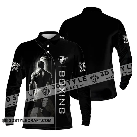 Unisex Shirt - Custom Strong Men, Boxing Lover Sport Shirt style option 3
