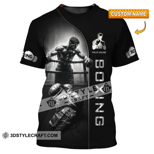 Unisex Shirt - Custom Strong Men Boxing Lover Sport Shirt T-shirt
