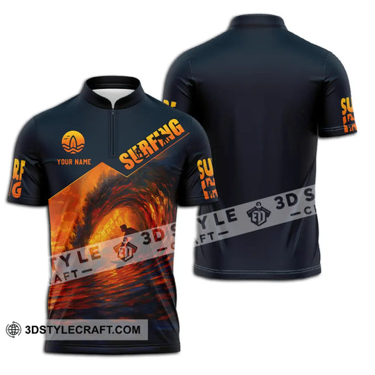 Unisex Shirt - Custom Surfing Shirt style option 2