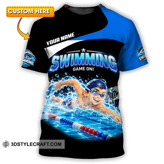 Unisex Shirt - Custom Swimming Shirt - T-shirt
