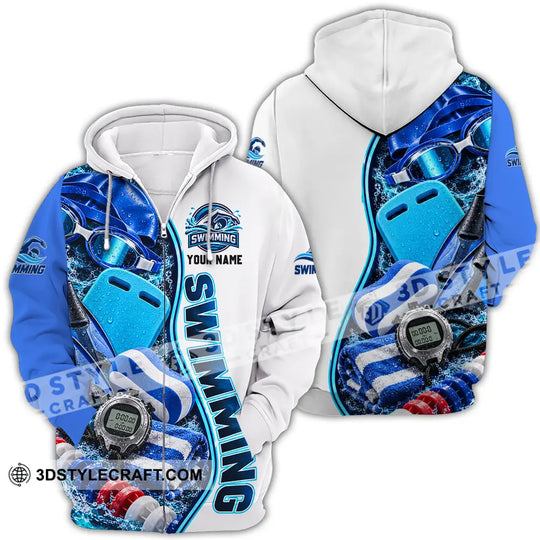 Unisex Shirt - Custom Swimming Shirt style option 4