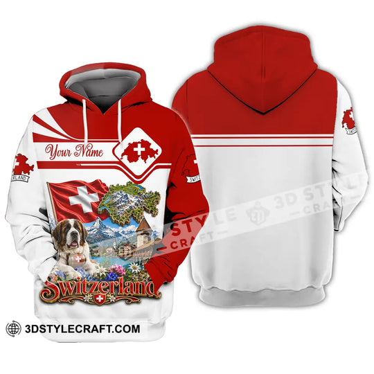 Unisex Shirt - Custom Switzerland Shirt style option 3