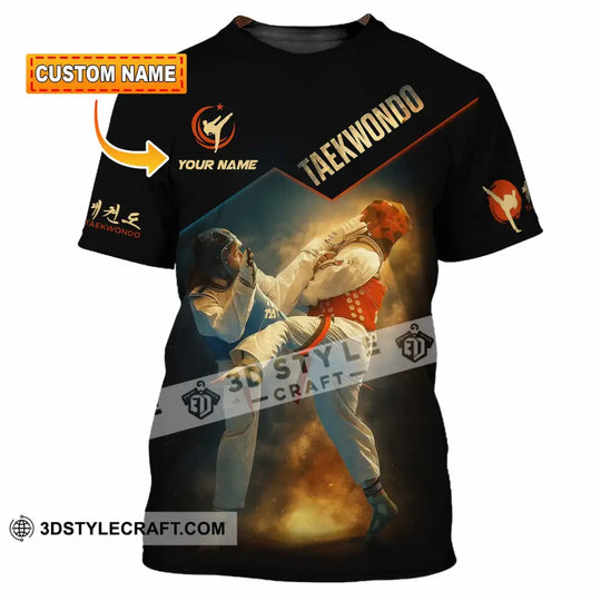 Unisex Shirt - Custom Taekwondo 3D Shirt style option 1