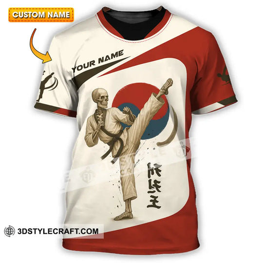 Unisex Shirt - Custom Taekwondo Player Shirt style option 1