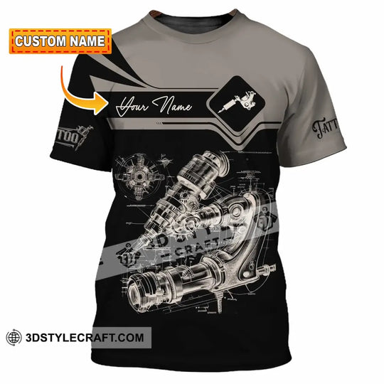 Unisex Shirt - Custom Tattoo Artist Shirt style option 1