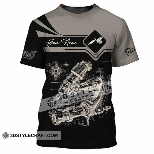 Unisex Shirt - Custom Tattoo Artist Shirt style option 4