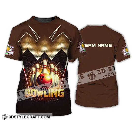 Unisex Shirt, Custom Team Name Bowling Shirt, Shirt For Bowling Clubs, Bowling Gift style option 2