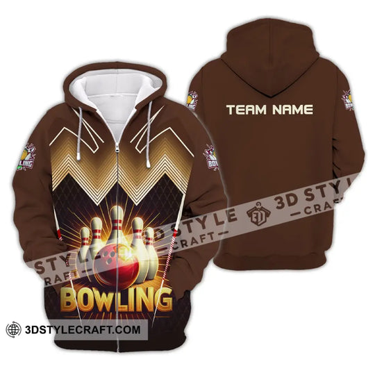Unisex Shirt, Custom Team Name Bowling Shirt, Shirt For Bowling Clubs, Bowling Gift style option 3