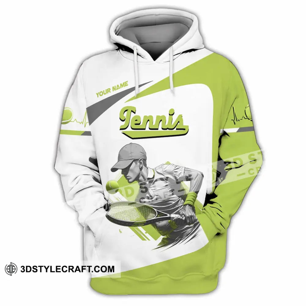 Unisex Shirt - Custom Tennis 3D Shirt Hoodie / S T-shirt