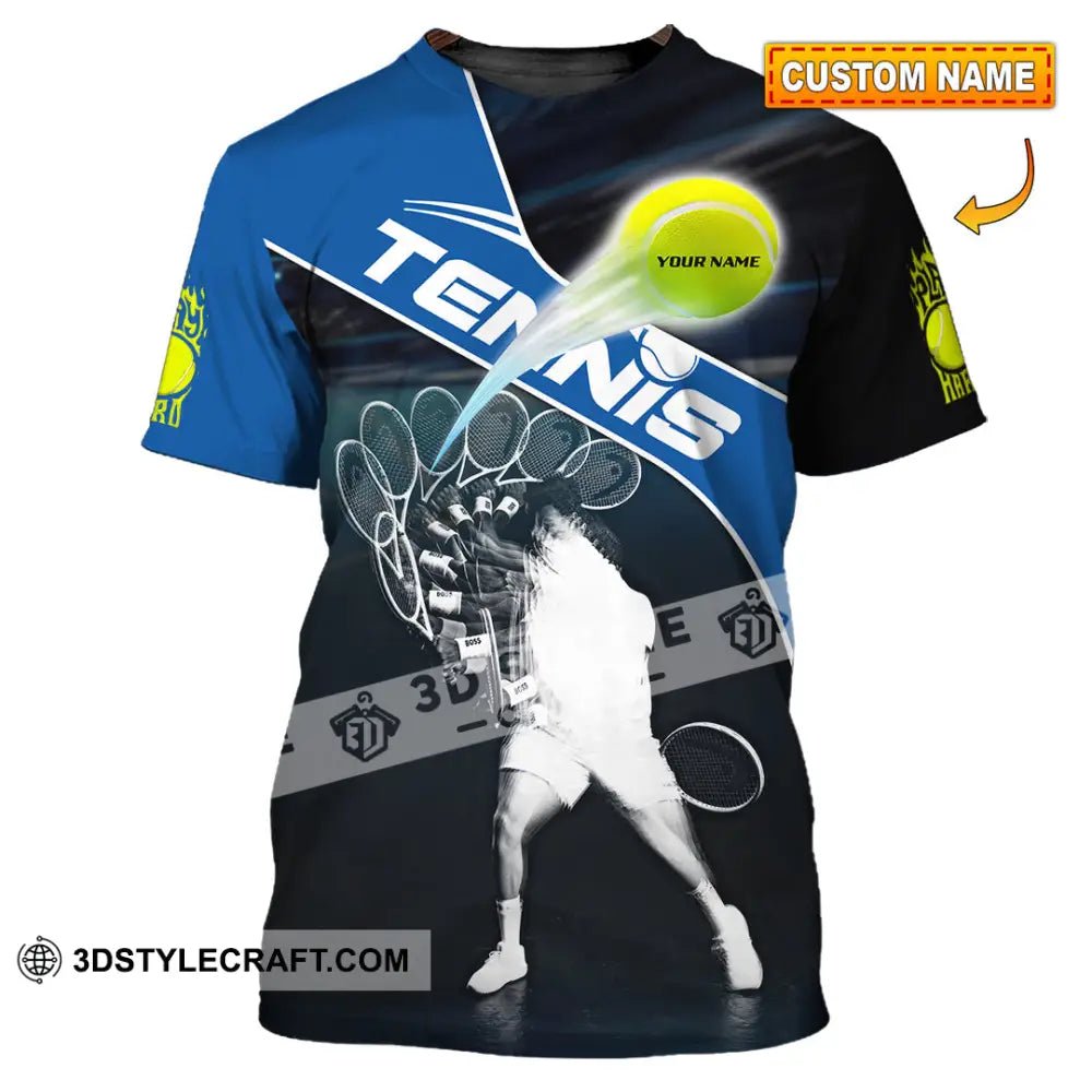 Unisex Shirt - Custom Tennis 3D Shirt T-shirt