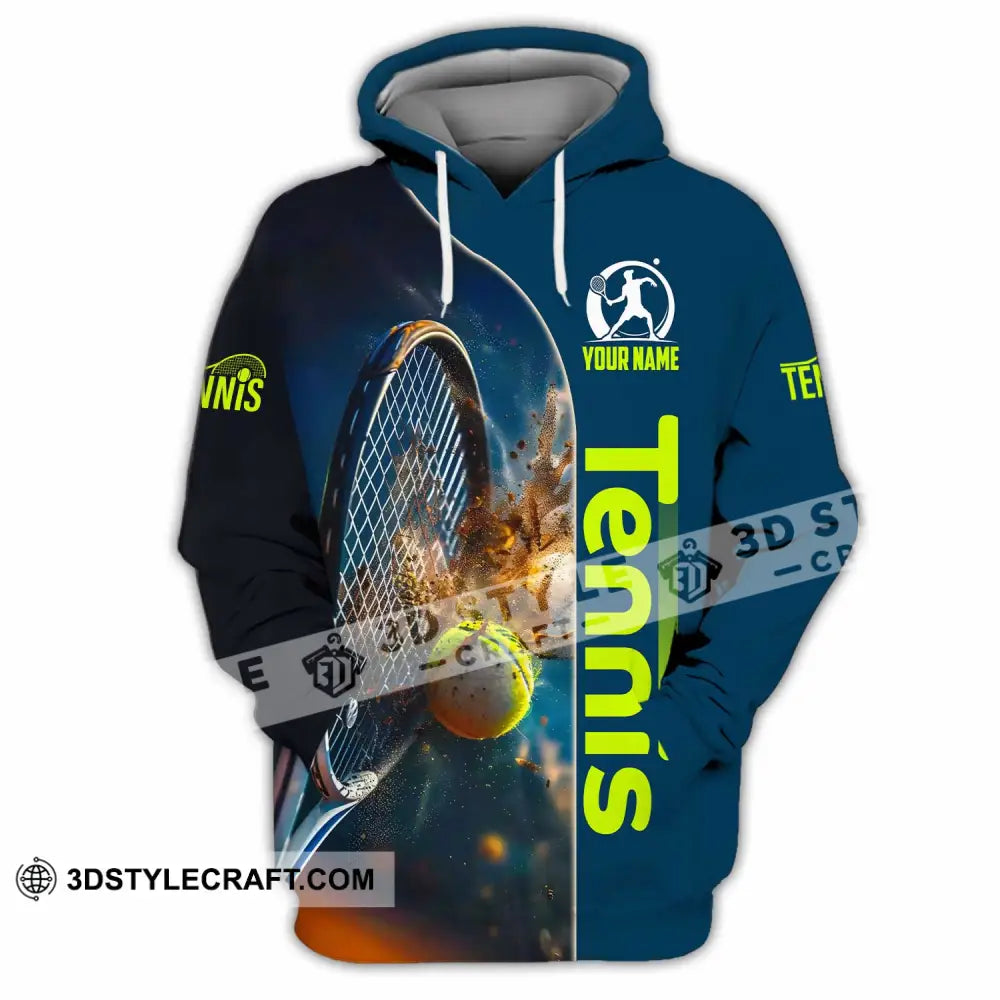 Unisex Shirt - Custom Tennis Shirt Hoodie / S T-shirt