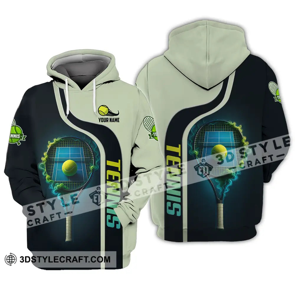 Unisex Shirt - Custom Tennis Shirt Hoodie / S T-shirt