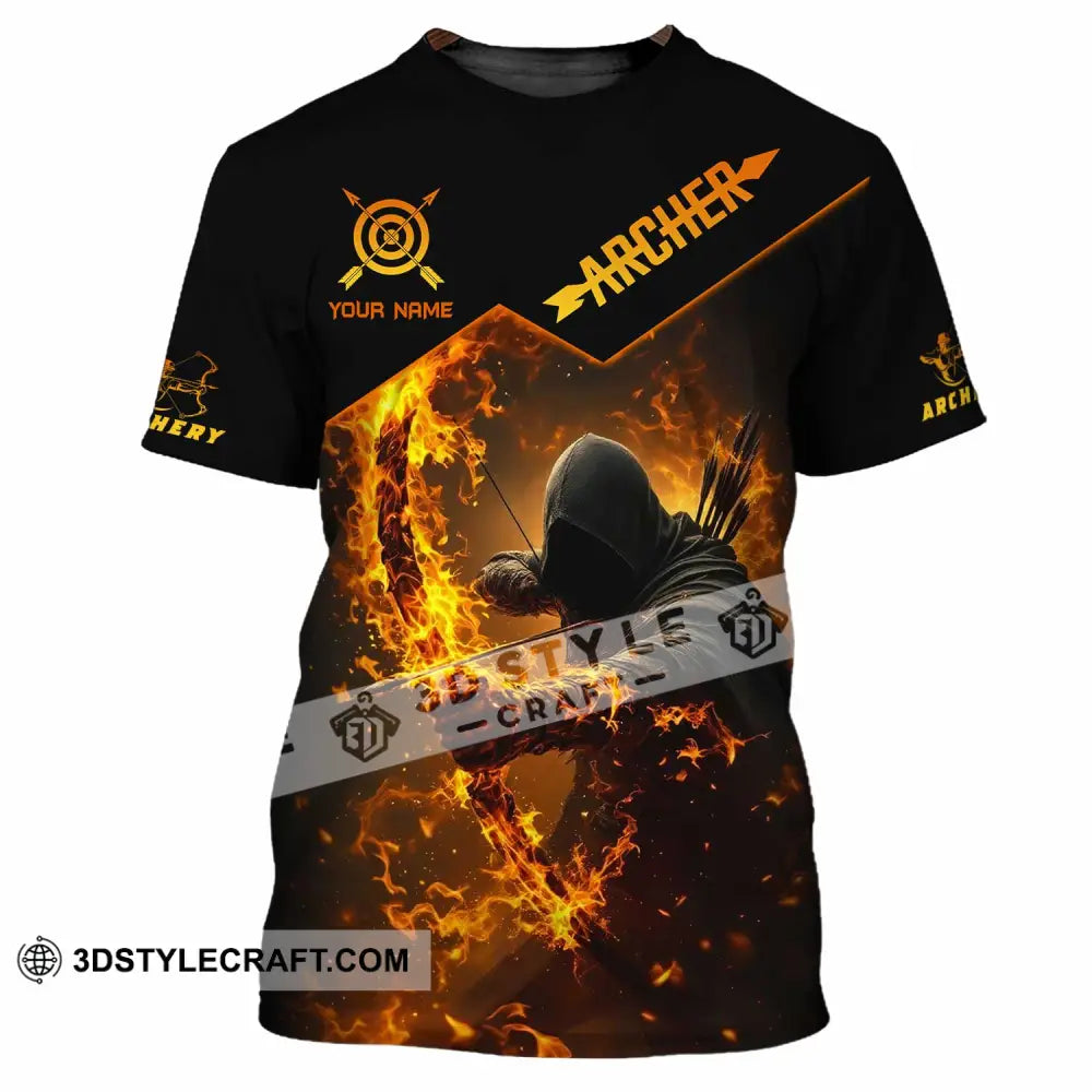 Unisex Shirt - Custom Text Shirt Archer T-Shirt / S T-shirt