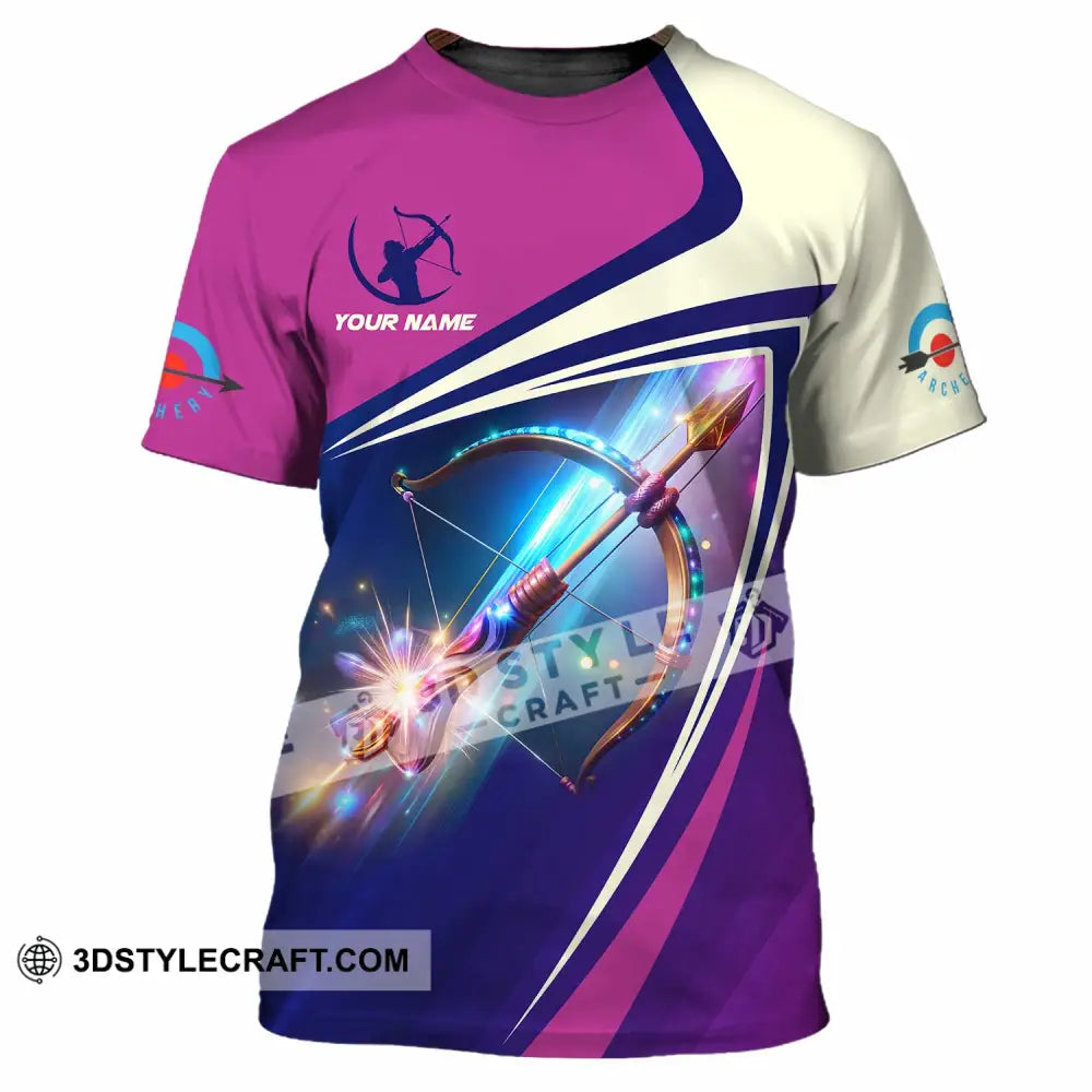 Unisex Shirt - Custom Text Shirt Archery Shirt T-Shirt / S T-shirt