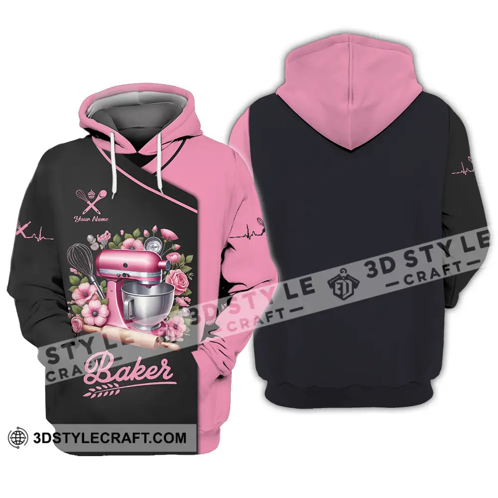 Unisex Shirt - Custom Text Shirt Baker Shirt Hoodie / S T-shirt