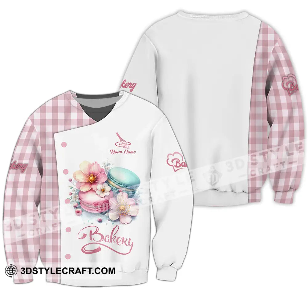 Unisex Shirt - Custom Text Shirt Bakery Long Sleeve / S T-shirt