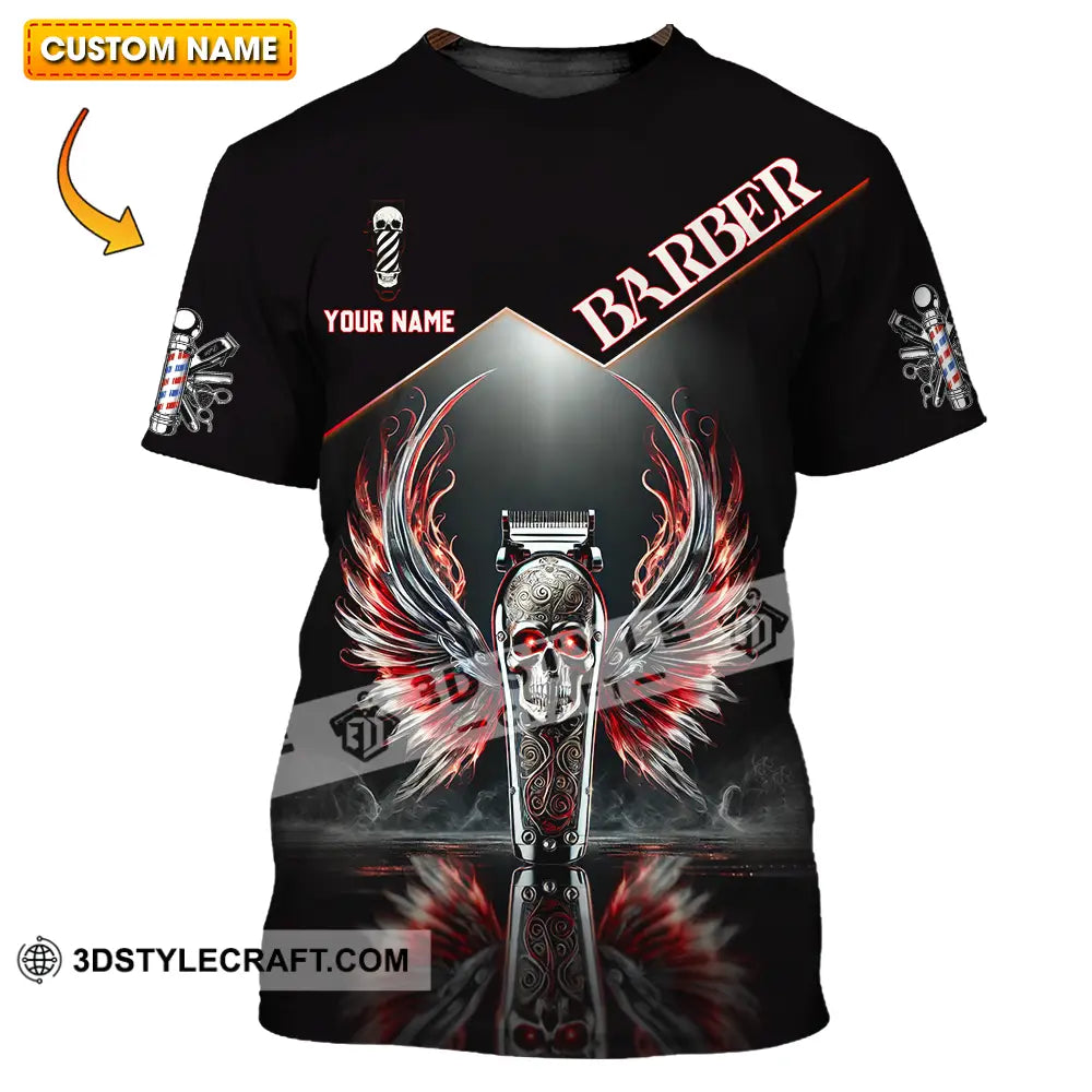 Unisex Shirt - Custom Text Barber T-Shirt