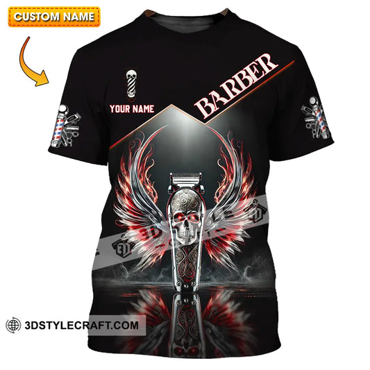 Unisex Shirt - Custom Text Barber T-Shirt