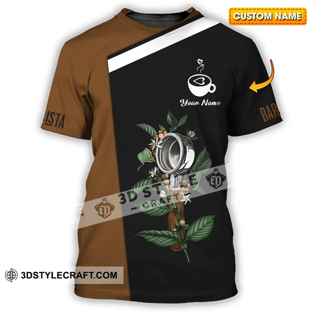 Unisex Shirt - Custom Text Shirt Barista Shirt T-shirt