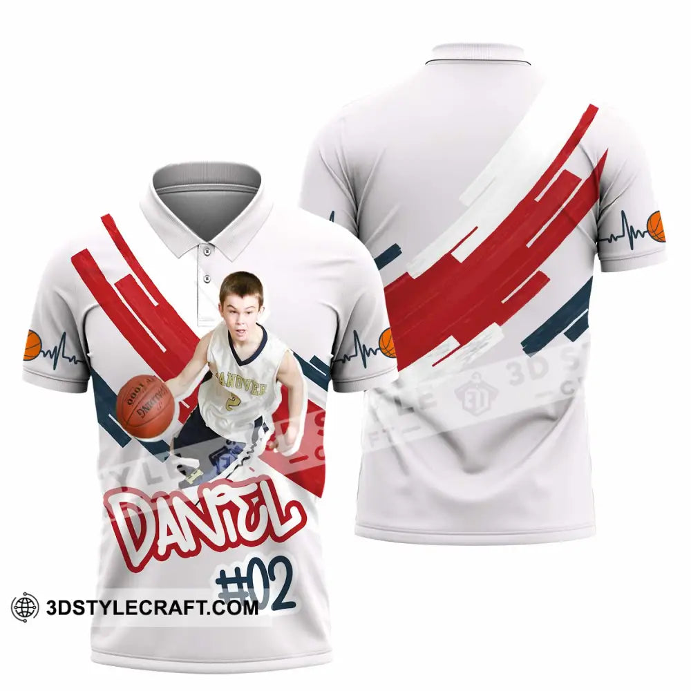 Unisex Shirt - Custom Text Shirt Basketball Shirt Polo Shirt / S T-shirt