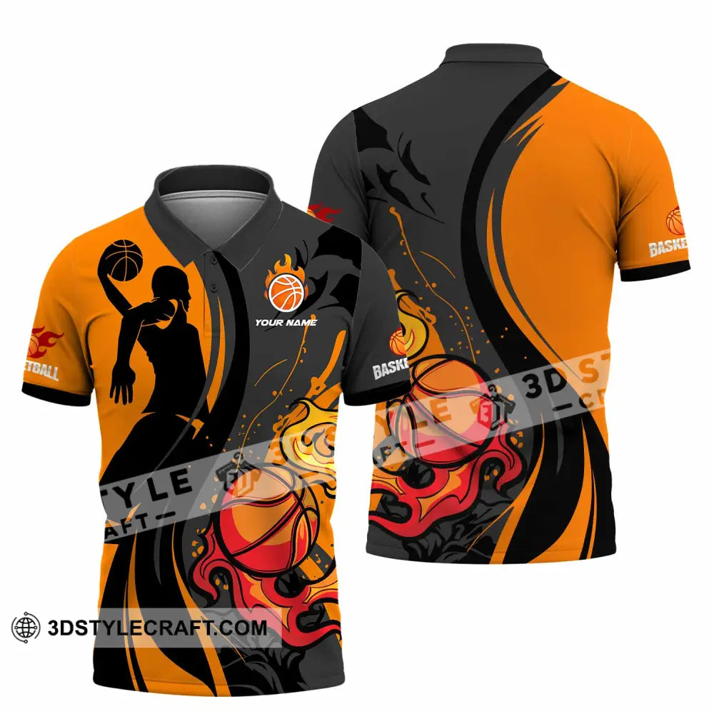 Unisex Shirt - Custom Text Shirt Basketball Shirt Polo Shirt / S T-shirt