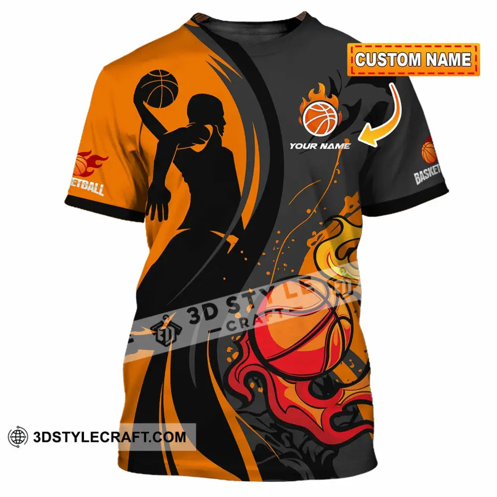 Unisex Shirt - Custom Text Shirt Basketball Shirt T-shirt