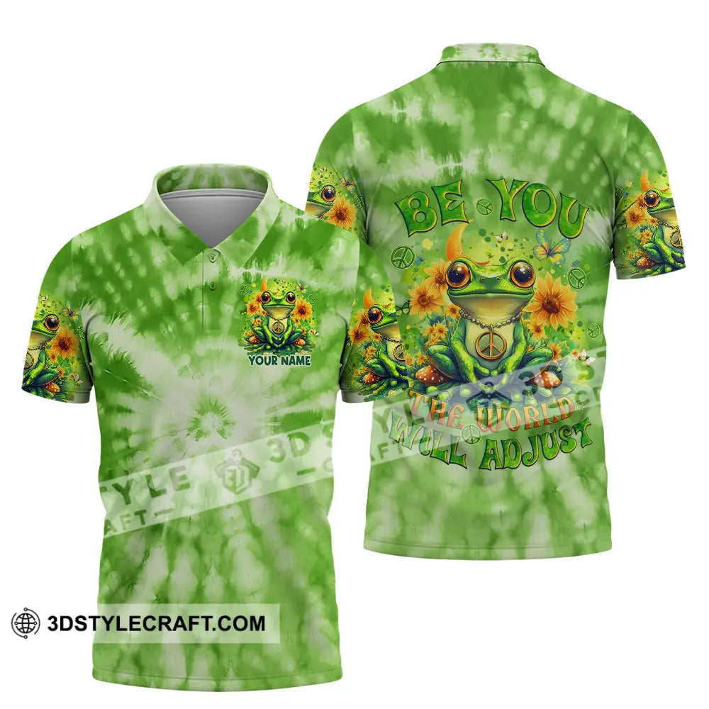 Unisex Shirt - Custom Text Shirt Be You The World Will Adjust Shirt Polo Shirt / S T-shirt