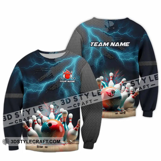 Unisex Shirt - Custom Text Shirt, Bowling Shirt style option 3