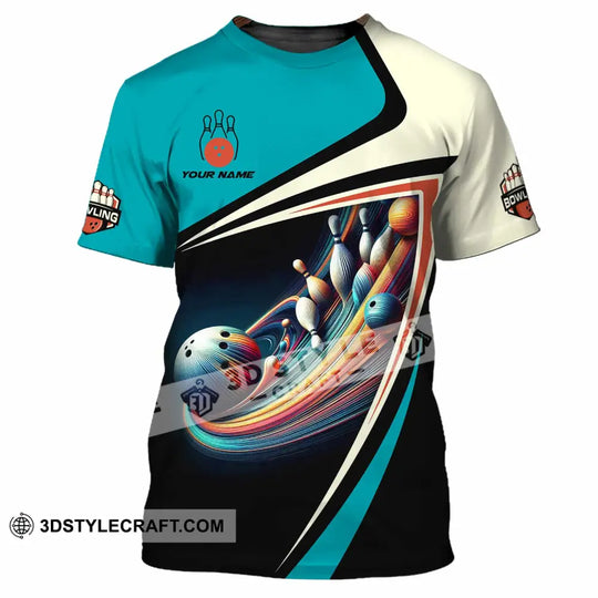 Unisex Shirt - Custom Text Shirt, Bowling Shirt style option 1
