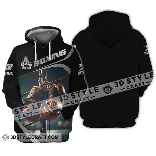 Unisex Shirt - Custom Text Shirt Boxing style option 3
