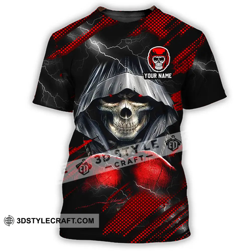 Unisex Shirt - Custom Text Shirt Boxing Shirt T-Shirt / S T-shirt