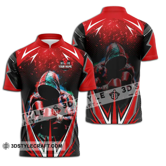 Unisex Shirt - Custom Text Shirt, Boxing Shirt style option 2