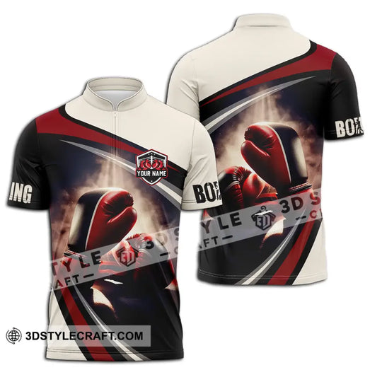 Unisex Shirt - Custom Text Shirt Boxing style option 2