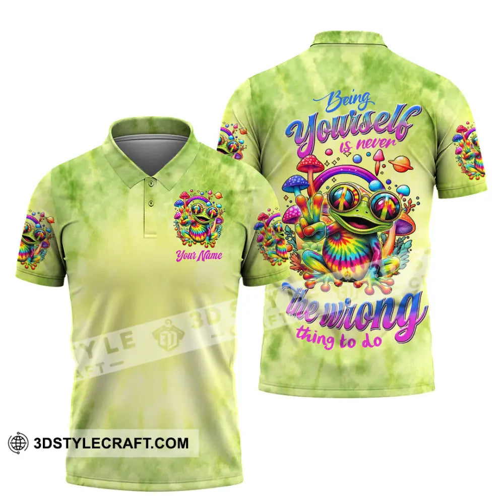 Unisex Shirt - Custom Text Shirt Bring Yourself Is Never The Wrong Thing To Do Hippie Shirt Polo Shirt / S T-shirt