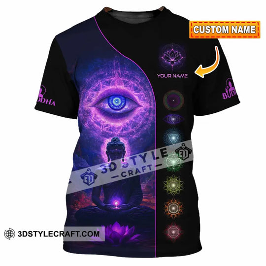 Unisex Shirt - Custom Text Shirt Buddha style option 1