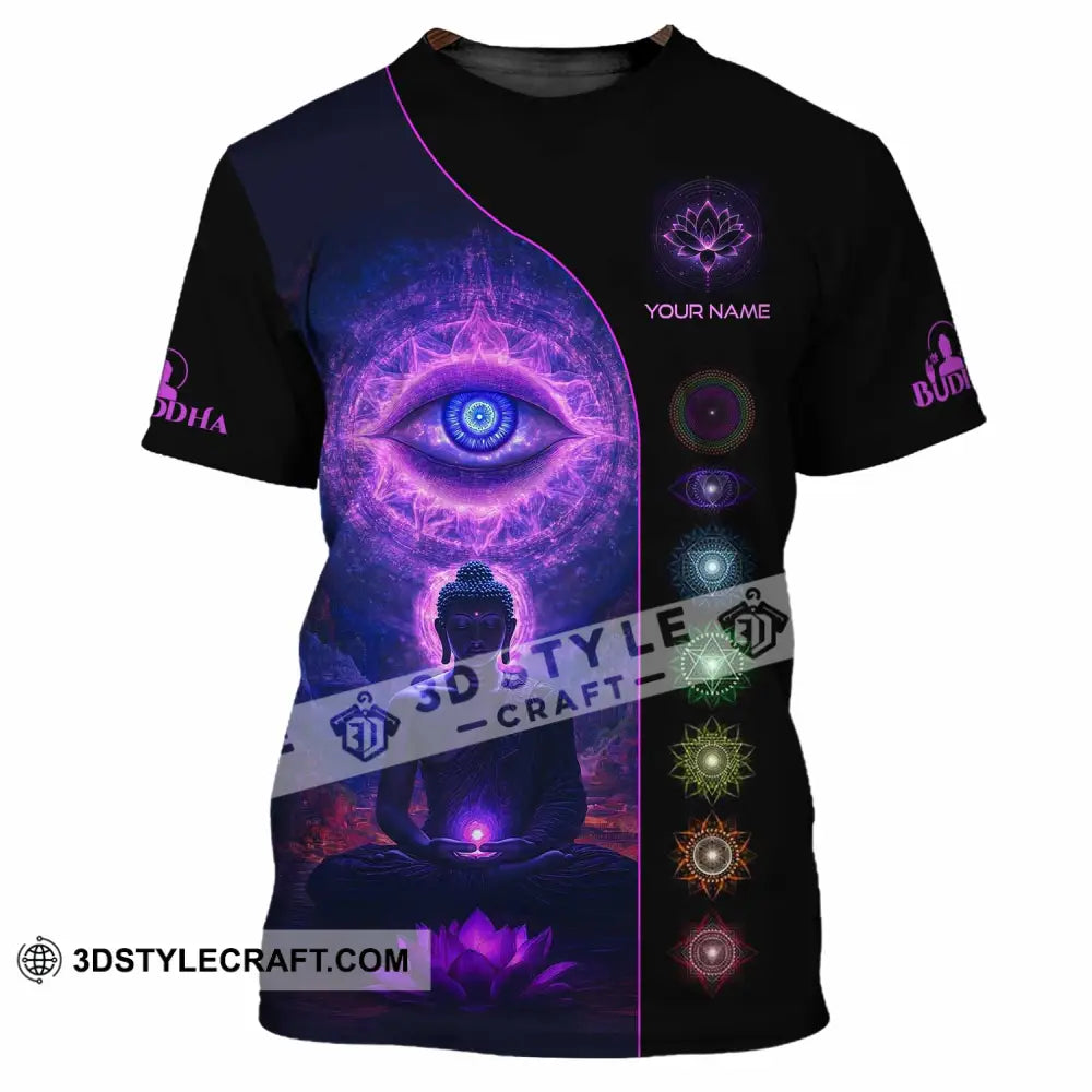 Unisex Shirt - Custom Text Shirt Buddha T-Shirt / S T-shirt