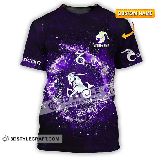 Unisex Shirt - Custom Text Shirt Capricorn style option 1