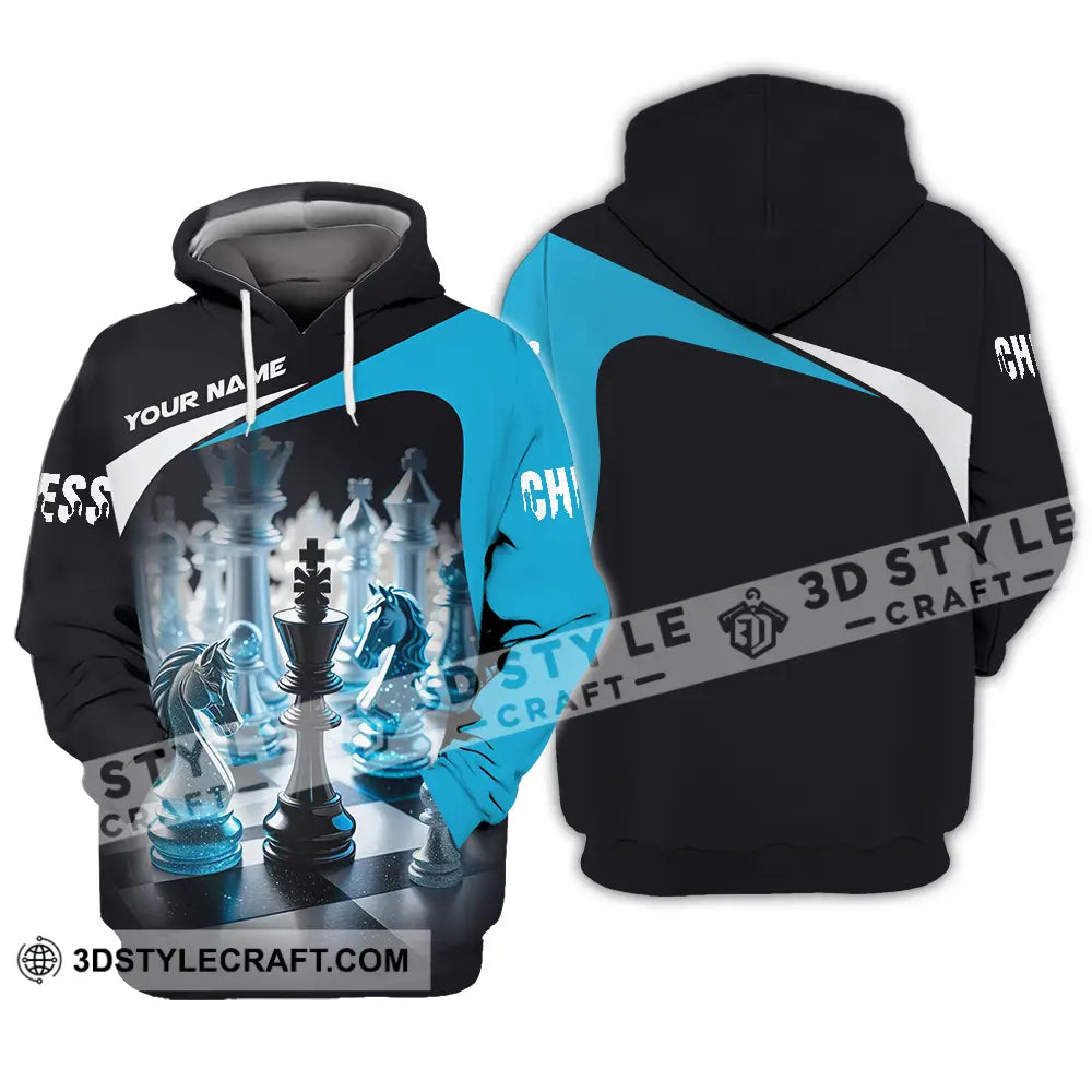 Unisex Shirt - Custom Text Chess Hoodie / S T-Shirt