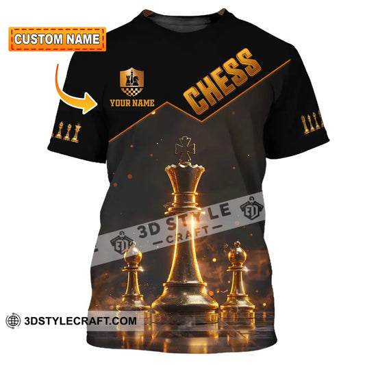 Unisex Shirt - Custom Text Chess Player Shirt T-shirt